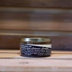Rillettes | Rillettes de caille aux citrons confits - 130g
