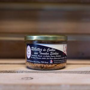 Rillettes | Rillettes de caille aux tomates séchées - 180g